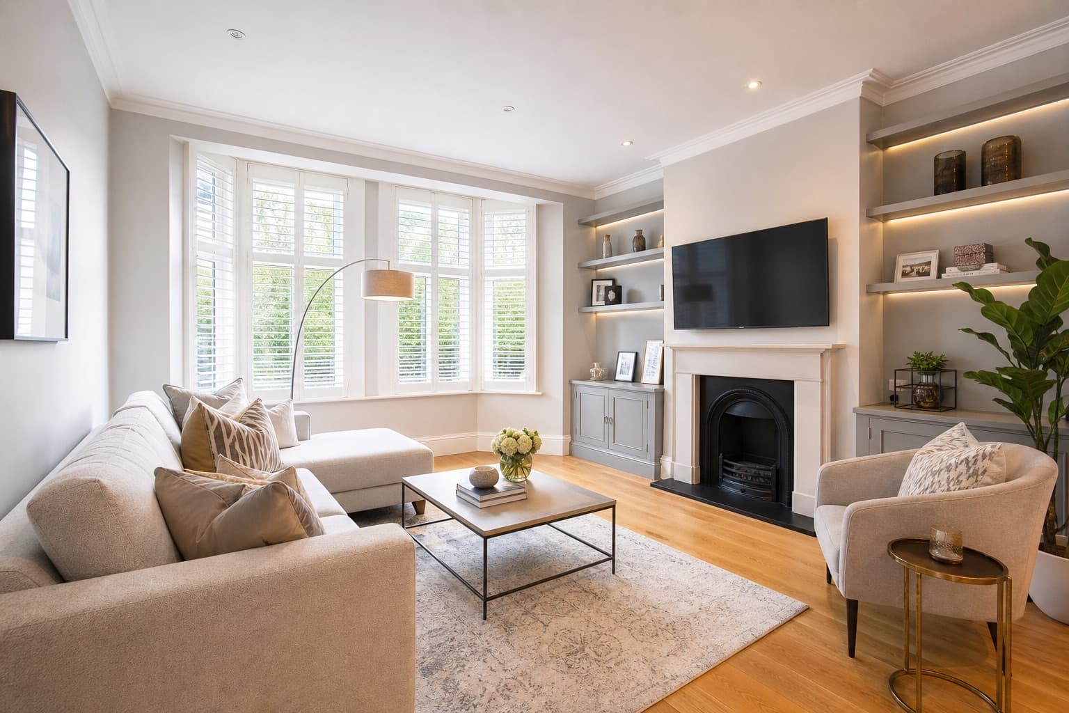 A bright, professional living room photo that helps a listing stand out